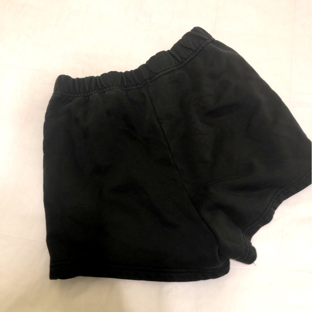 All things golden shorts, black, EUC